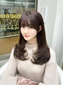 ノエシキカ(noe sikika) ロング×レイヤーカットE-10