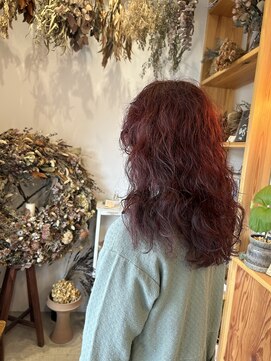 イング(ing) natural wave × cassis pink