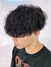 【学生限定】メンズカット＋波巻パーマ¥17050～→¥14493～