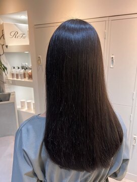 ジーナ 船橋(Zina) 髪質改善＊ロングレイヤーグレーベージュ＊美髪【Zina船橋】