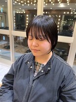 ロンドエニカ 大宮(Lond enika)&nbsp;切りっぱなしボブエアリーロングピンクブラウン美髪のススメ