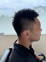 ダリアヘアー ミュウズ(Dahlia hair mieuxs) 簡単スタイリングメンズベリーショート