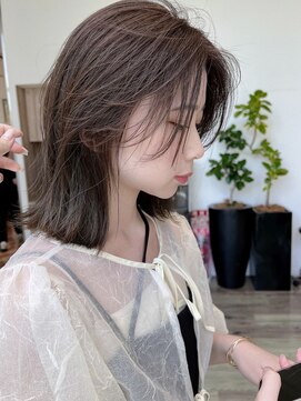 ケーツー あべのキューズモ-ル店(K-two) ニュアンスレイヤーカット*ミディアムレイヤー*ミディアムヘア