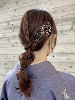 ムーンボウ(moon bow)&nbsp;ぽこぽこ編み下ろし♪