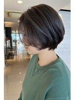 フェイス 大船(FACE) 大人かわいい!ハンサムショート×アッシュグレージュ/西原晃