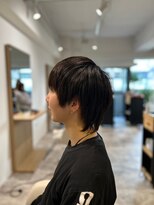 ソイクフ 四条大宮店(SOY-KUFU)&nbsp;20代30代40代◎似合わせカット美髪ウルフカットブルーブラック