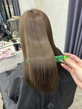 ランズ(LANDS) 《LANDS》オリーブベージュ/アッシュ/オリーブ/髪質改善/寒色