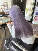 ブリーチ 10代 20代 ハイトーン パープルカラー ダブルカラー