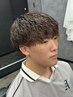 メンズカット＋オシャレカラー　10700円→10000円＜メンズ/理容室/国立＞