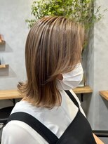 ノアル 大宮店(NOAHL)&nbsp;白髪ぼかし/ハイライトカラー/カラー/透明感/ハイライト/大宮