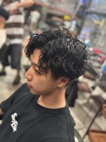 フォーコーナーズカットショップスリーセント 栄(FourCornersCutShop 3/cent)&nbsp;スパイラルパーマ