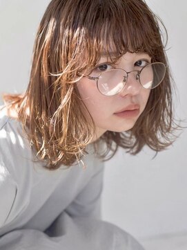 シエカ(CIECA.) ウェーブショート/セクションカラー/マッシュラインカール