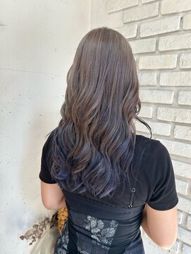 ビランチェ 池袋(bilancia) エンドカラー/グラデーションブルー/デザインカラー