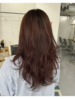 クテン(KUTEN) 暖色カラー ブラウンカラー レイヤーカット イルミナ