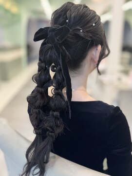 【MOMO】結婚式ヘアセット/ライブヘアセット/ヘアアレンジ