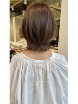 ローネス ギンザ(LONESS ginza)&nbsp;レイヤーボブブラウンベージュボブレイヤー大人ボブ銀座くびれ