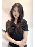 ハイレイヤーロング ロングレイヤー ハッシュカットロング