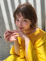 レゴ(REGO) #小顔黒髪クラゲヘアーオリーブグレーココアベージュ