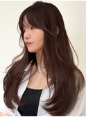 ハイライトバレイヤージュダブルカラーショートカット