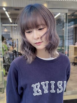 カット、ケアブリーチ、ブリーチ、デザインカラー