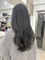 ディジョン 自由ヶ丘(Dijon)&nbsp;韓国顔まわりレイヤーカットグレージュオリーブベージュブラウン