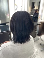 ブルーテーフ(Bleu Terre)&nbsp;ボブウルフ×オリーブグレージュ