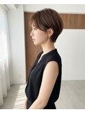 ショートカット/顔まわりカット/ハイライト/髪質改善/白髪ぼかし