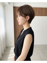 duFaBle 千葉 白髪ぼかし/ハイライト/ショートカット 【デュファブル】 ショートカット/顔まわりカット/ハイライト/髪質改善/白髪ぼかし