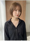 ショートカット/顔まわりカット/ハイライト/髪質改善/白髪ぼかし