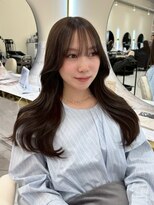 ザシェノンウメダ(THA CHAINON UMEDA) イメチェン/ピンクベージュ/アンブレラカラー/前髪/心斎橋