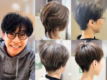 【マネージャー・オージュアソムリエ｜片桐 彰良】骨格補正カットで似合わせ｜幅広い髪質・年代対応◎