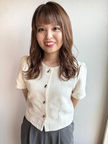 ツイギー 宮西店(TWiGGY)&nbsp;柔らかカラーとセミロングヘア