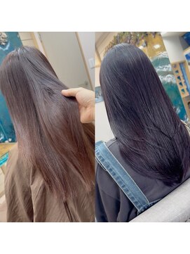 ラニハナクドウ(lanihana.kudo) ＃ブルーベリー＃髪質改善トリートメント