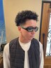 ブッダパーマ+カット