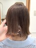 【人気No.1】似合わせカット+透明感カラー ¥13000