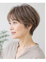 ヘアアンドメイク アース 入間店(HAIR&MAKE EARTH) 大人ナチュラルショート