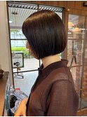 ワンレンボブです