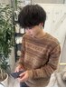 【新井碧海指名限定】メンズカット+カラー+トレンドパーマ
