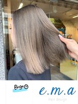 エマヘアデザイン(e.m.a Hair design)&nbsp;ベージュカラー