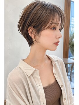 ネオリーブ モカ 川崎チネチッタ店(Neolive mocca) 30代40代50代60代   大人 ナチュラルショート グレージュ