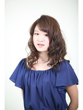 エスアンドエフ美容室 松富店(S&F) 可愛い♪ゆるふわロングパーマ