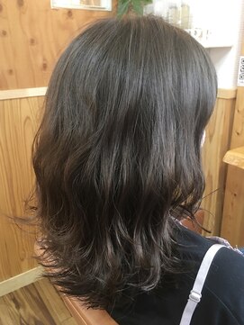 ララテラス(LaLa Terrace) ～LaLa Terrace流～ダークグレージュ×大人かわいいセミディ