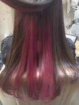 サロンドミルク 原宿(salon de MiLK)&nbsp;ピンクバイオレット×デザインカラー