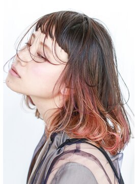 テトヘアー(teto hair) MEDIUM［デザイン・ワンレン・ショートバング］