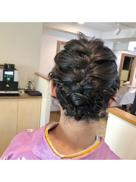 リガナッツ 赤羽店(Riganuts) [riganuts 赤羽]お着物ヘアアレンジ２