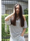 外国人風ナチュラルロング