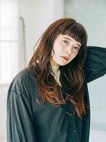 プロデュース 相模原店(Produce)&nbsp;個性的♪厚めバング☆グラデーションカラー
