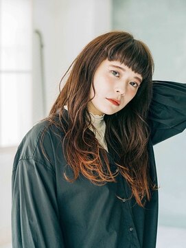 プロデュース 相模原店(Produce) 個性的♪厚めバング☆グラデーションカラー