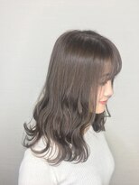 ヘアリゾートエーアイ 東陽町店(hair resort Ai) "アッシュベージュ"