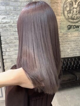 グロウ 上野御徒町(grow) エアリーミディ/ホワイトアッシュ/小顔/ボブルフ[上野/御徒町］